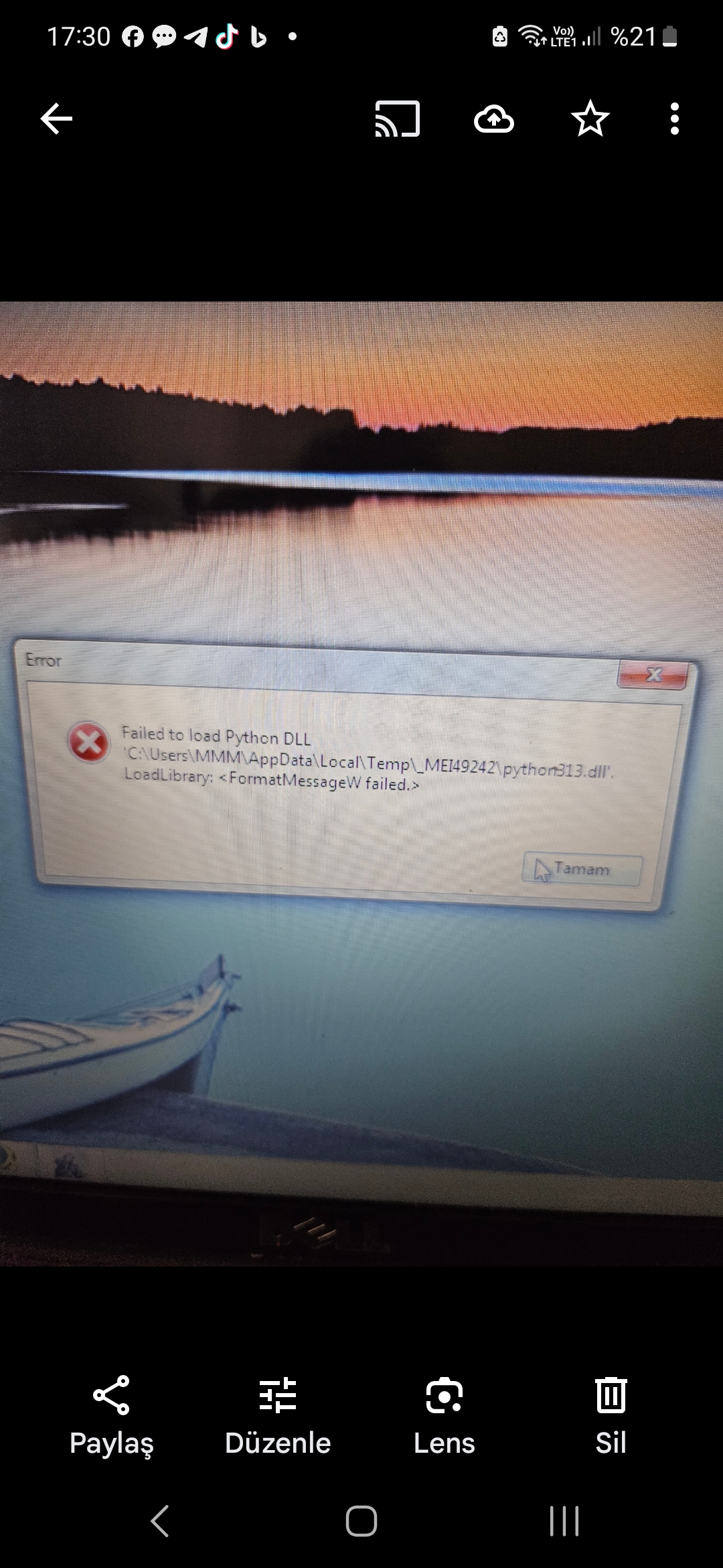 Yanıt resmi