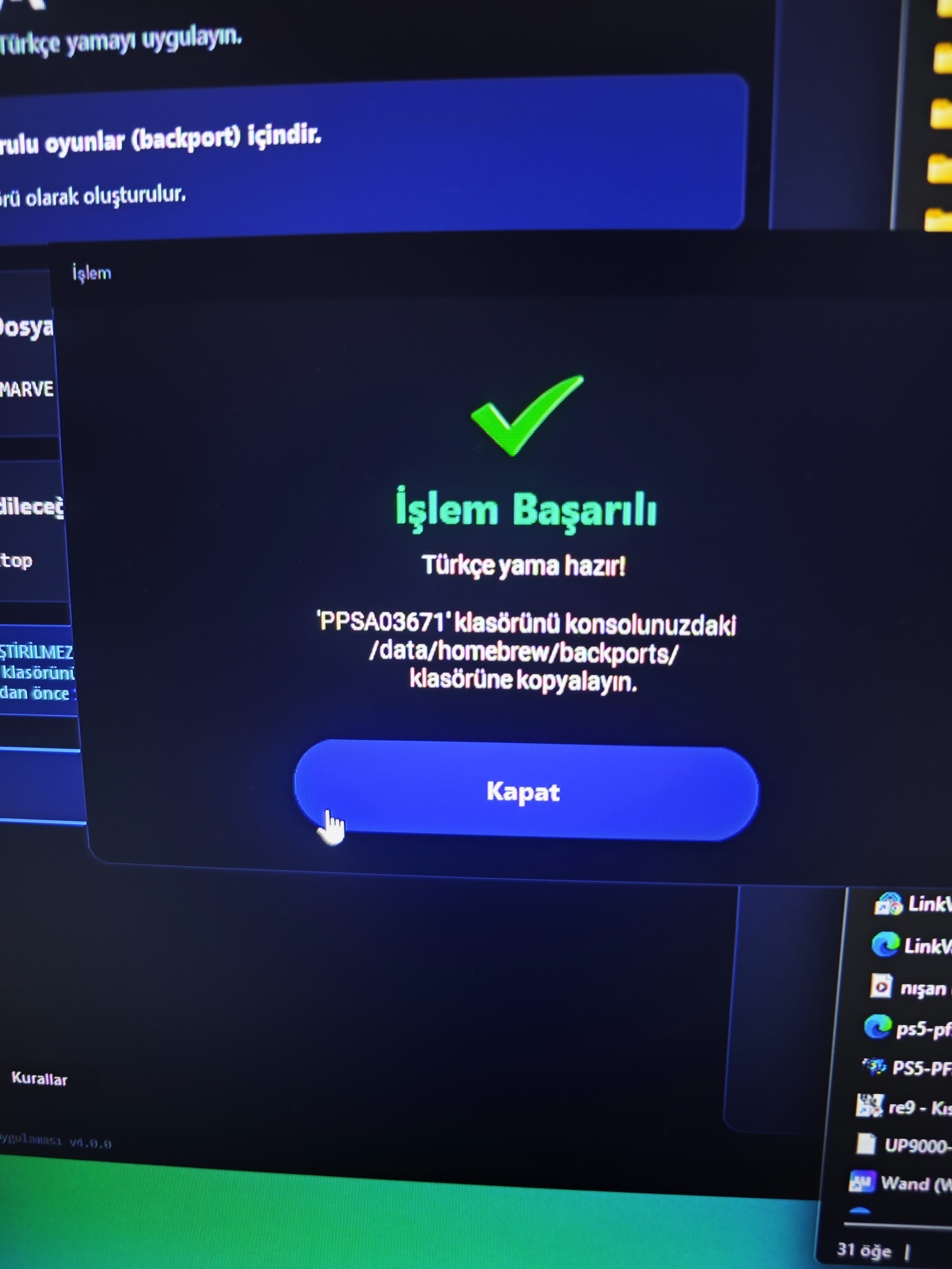 Yanıt resmi